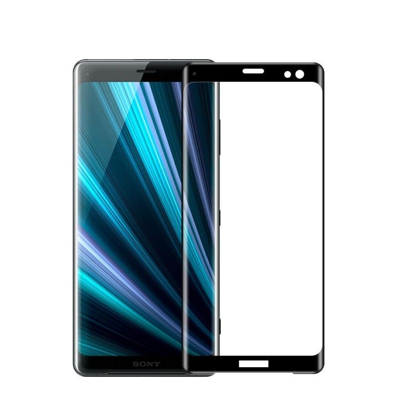 Κυρτή Προστασία Από Σκληρυμένο Γυαλί Sony Xperia XZ3 Μαύρο Mofi