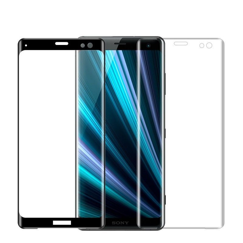 Κυρτή Προστασία Από Σκληρυμένο Γυαλί Sony Xperia XZ3 Μαύρο Mofi