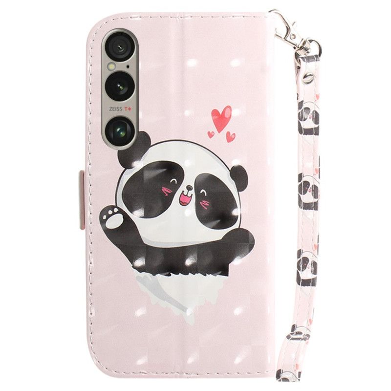 Θηκη Κινητου Sony Xperia 1 Vi Θήκες Κινητών Panda Love With Strap