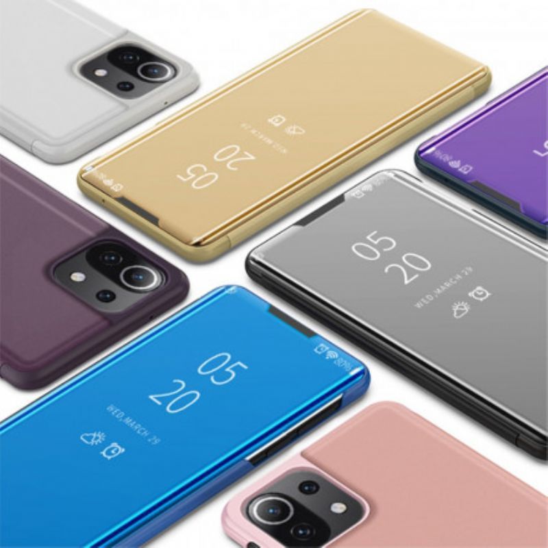 Αναδιπλούμενο Κάλυμμα Xiaomi 11 Lite 5G Ne/Mi 11 Lite 4G/5G Καθρέφτης