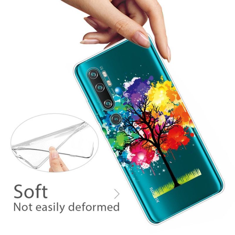 Case Xaiomi Mi Note 10 / Note 10 Pro Transparent Watercolor Tree