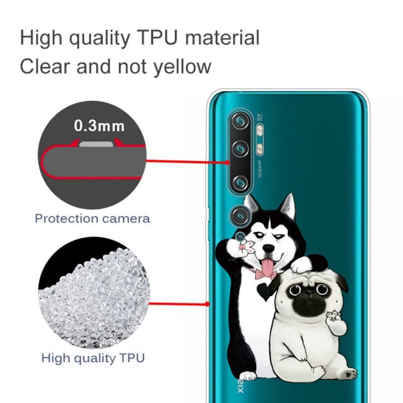 Case Xiaomi Mi Note 10 / Note 10 Pro Funny Dogs