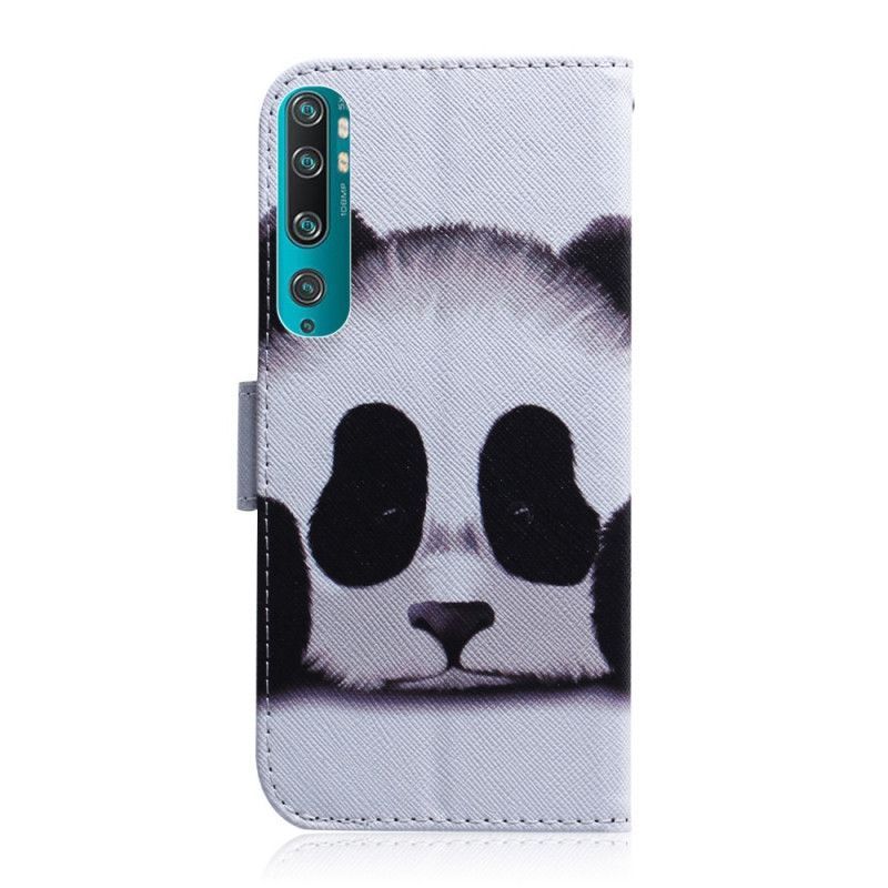 δερματινη Κάλυμμα Για Xiaomi Mi 10 / 10 Pro Πρόσωπο Panda