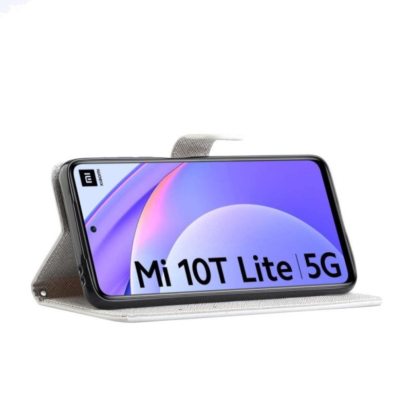 δερματινη Κάλυμμα Xiaomi Mi 10T Lite 5G / Redmi Note 9 Pro 5G Funky Στρινγκ Γάτες σιλικόνης