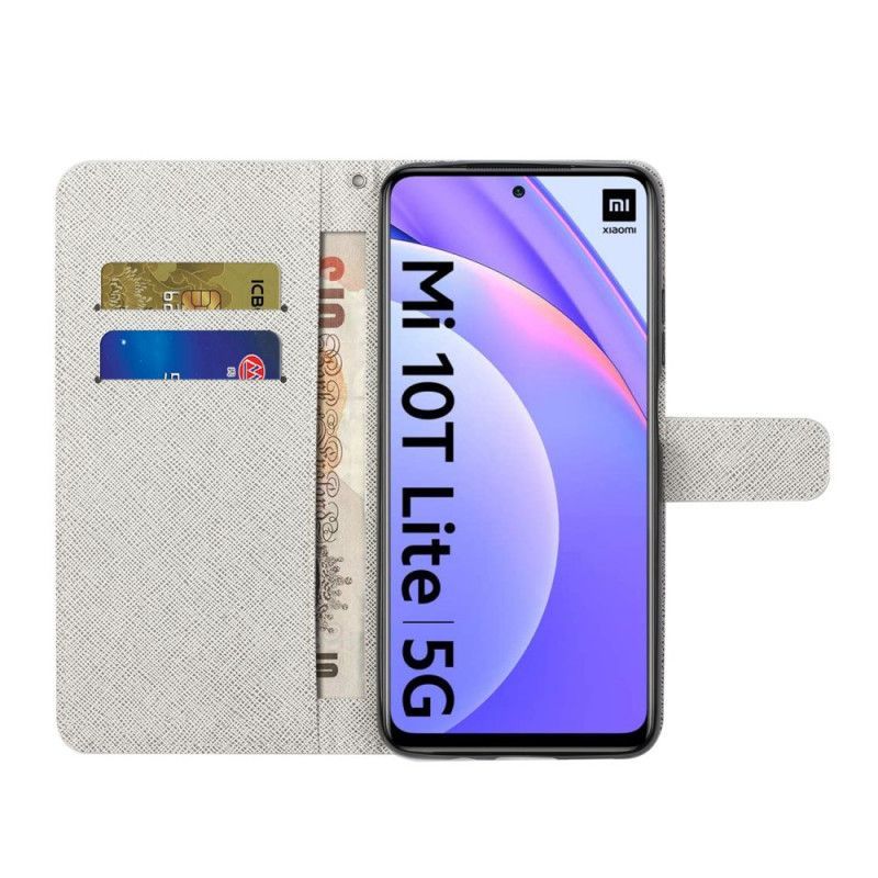 δερματινη Κάλυμμα Xiaomi Mi 10T Lite 5G / Redmi Note 9 Pro 5G Funky Στρινγκ Γάτες σιλικόνης