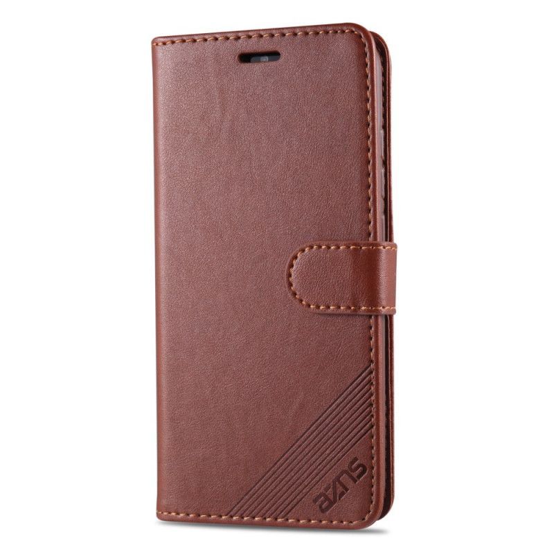 δερματινη Κάλυμμα Xiaomi Redmi 8 Μαύρο / Redmi 8A Azns Faux Leather σιλικόνης