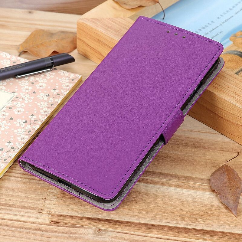 δερματινη Κάλυμμα Xiaomi Redmi 9T Μαύρο Απλό Γυαλιστερό Δερμάτινο Εφέ σιλικόνης