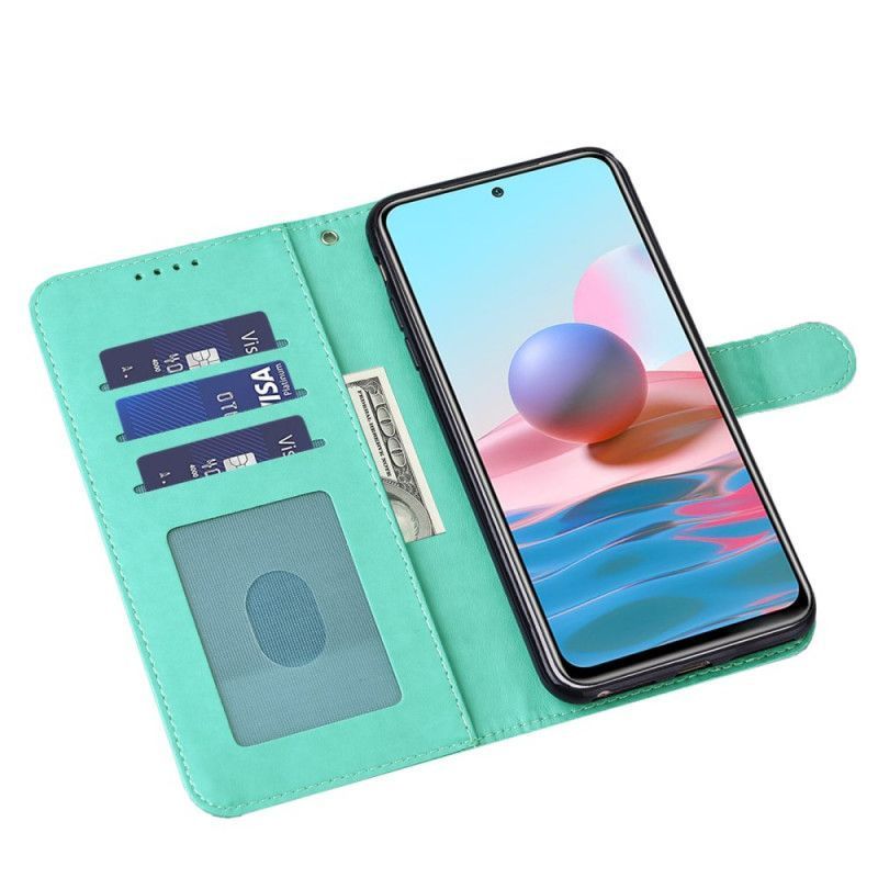 δερματινη Κάλυμμα Xiaomi Redmi Note 11 Pro / Note 11 Pro Plus Γκρι Δέντρο Και Ελάφι