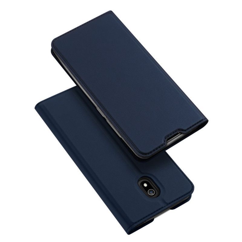 δερματινη θηκη Xiaomi Redmi 8A Μαύρο Skin Pro Σειρά Dux Ducis