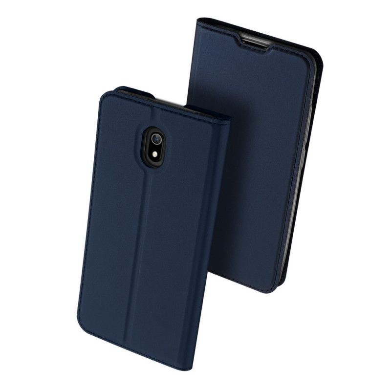 δερματινη θηκη Xiaomi Redmi 8A Μαύρο Skin Pro Σειρά Dux Ducis