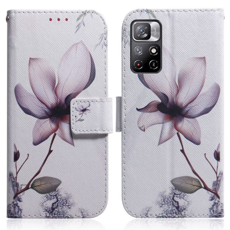 Εξώφυλλο Xiaomi Redmi Note 11 / Poco M4 Pro Flower Old Rose