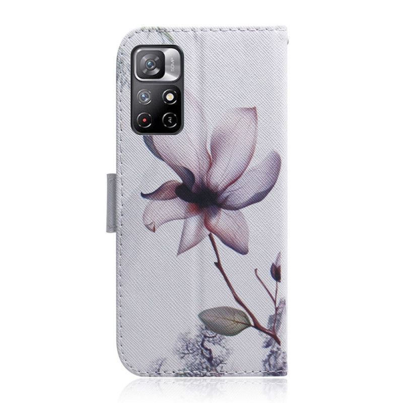 Εξώφυλλο Xiaomi Redmi Note 11 / Poco M4 Pro Flower Old Rose