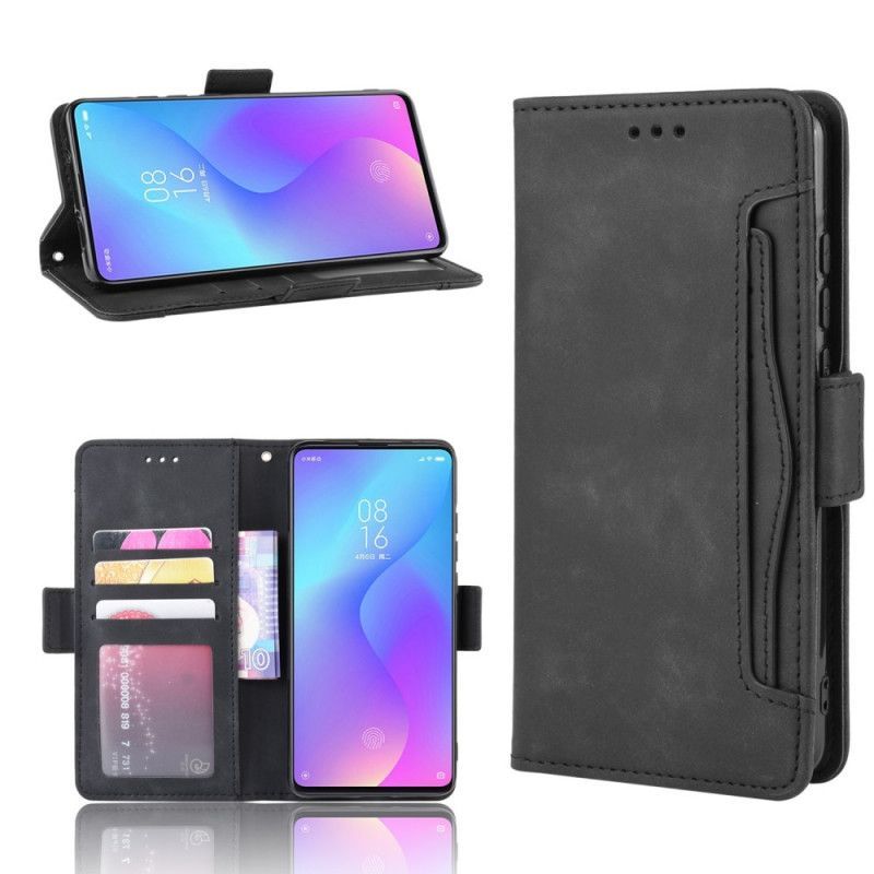 Κάλυμμα Folio Xiaomi Mi 9T / Mi 9T Pro Μαύρο Πολλαπλός Χάρτης Πρώτης Κατηγορίας