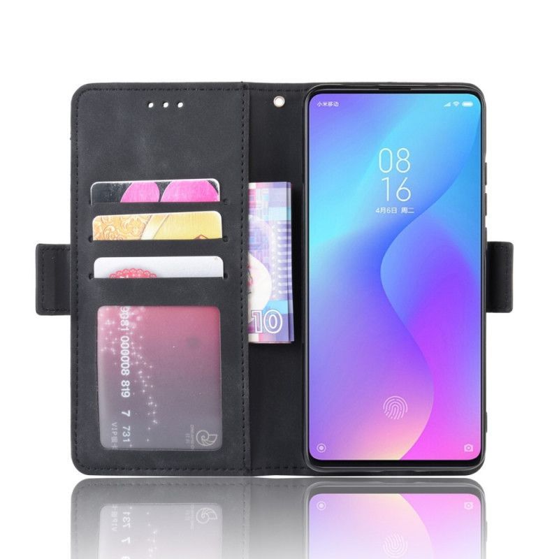 Κάλυμμα Folio Xiaomi Mi 9T / Mi 9T Pro Μαύρο Πολλαπλός Χάρτης Πρώτης Κατηγορίας