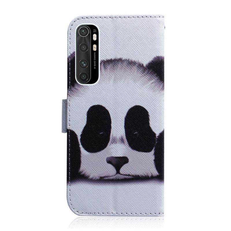 Κάλυμμα Folio Xiaomi Mi Note 10 Lite Θήκες Κινητών Πρόσωπο Panda