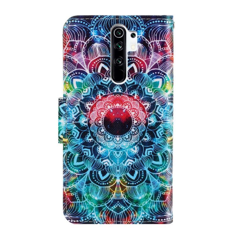 Κάλυμμα Folio Xiaomi Redmi 9 Φανταχτερή Μάνταλα Με Τιράντες