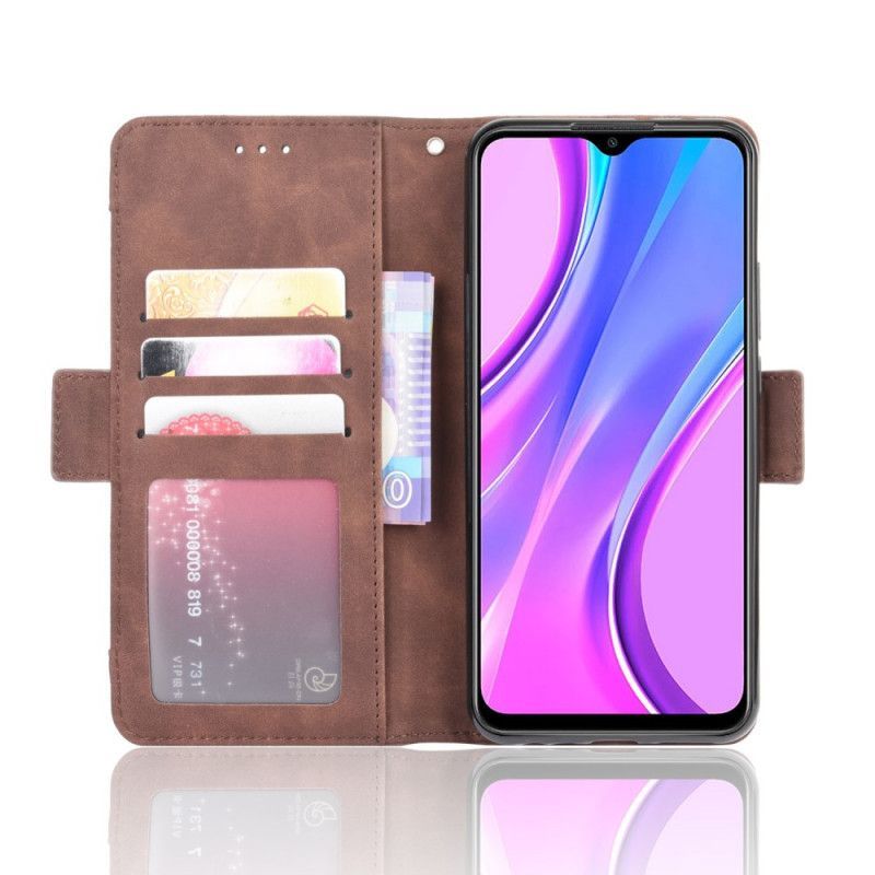 Κάλυμμα Folio Xiaomi Redmi 9 Μαύρο Πολλαπλός Χάρτης Πρώτης Κατηγορίας