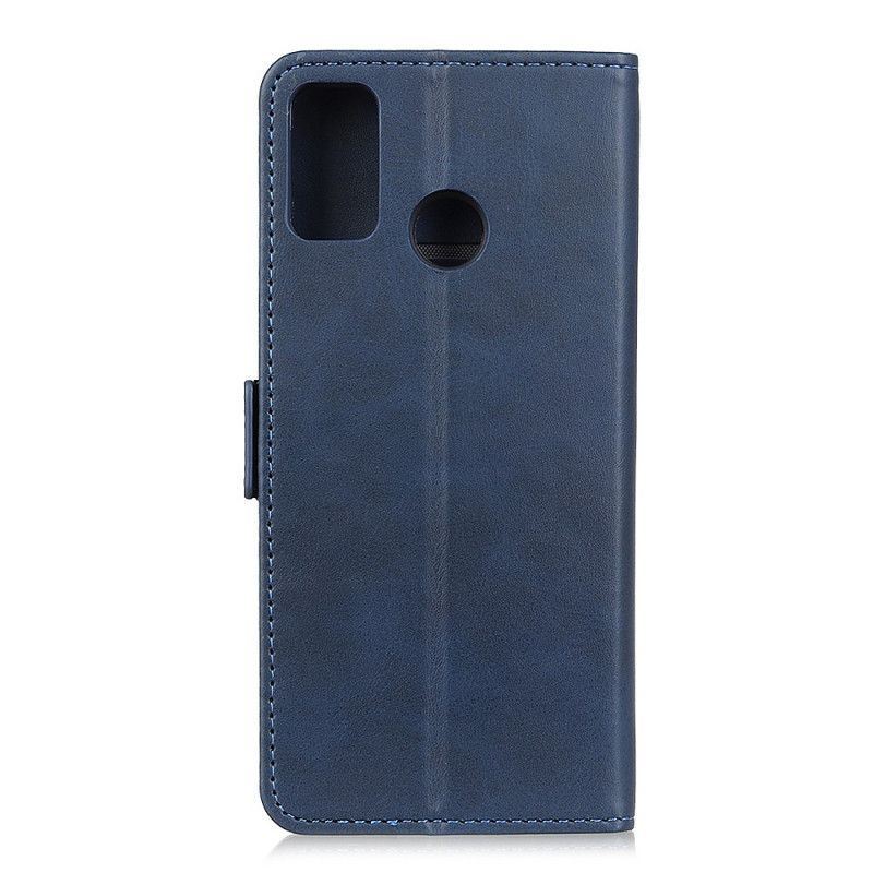 Κάλυμμα Folio Xiaomi Redmi 9C Μαύρο Διπλό Πτερύγιο