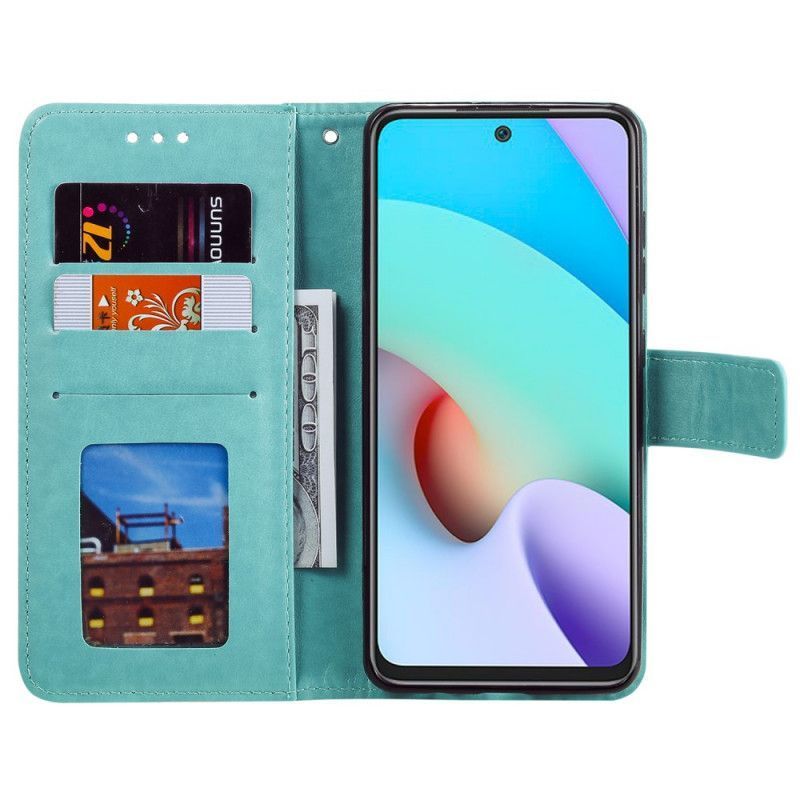 Κάλυμμα Folio Xiaomi Redmi Note 11 / Poco M4 Pro 5G Γκρι Ήλιος Μάνταλα