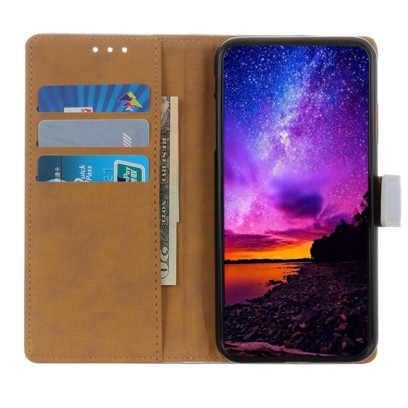 Κάλυμμα Folio Xiaomi Redmi Note 11 / Poco M4 Pro 5G Μαύρο Φανταχτερό Απομίμηση Δέρματος