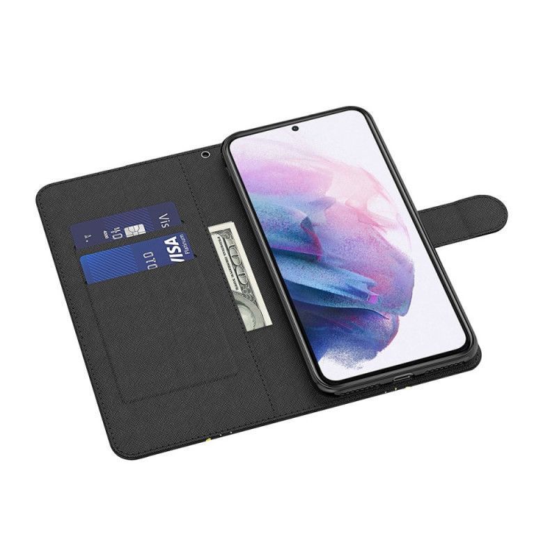 Κάλυμμα Folio Xiaomi Redmi Note 11 Pro / Note 11 Pro Plus Θήκες Κινητών Κίτρινες Πεταλούδες