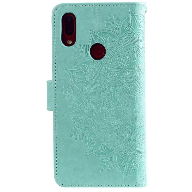 Κάλυμμα Folio Xiaomi Redmi Note 7 Γκρι Sun Mandala