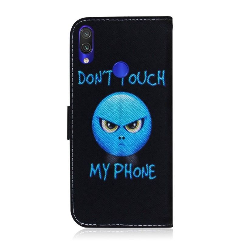 Κάλυμμα Folio Xiaomi Redmi Note 7 Τηλέφωνο Emoji