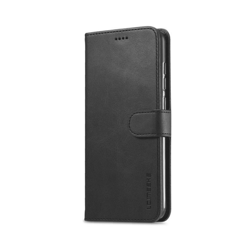 Κάλυμμα Folio Xiaomi Redmi Note 9 Μαύρο Lc.Imeeke Δερμάτινο Εφέ