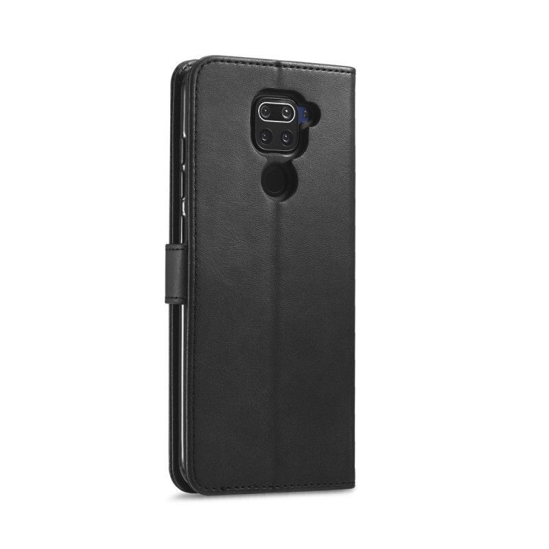 Κάλυμμα Folio Xiaomi Redmi Note 9 Μαύρο Lc.Imeeke Δερμάτινο Εφέ