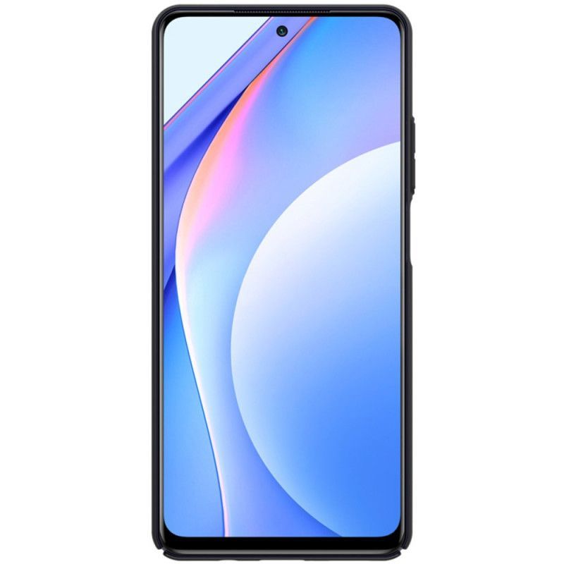 Κάλυμμα Για Xiaomi Mi 10T Lite 5G / Redmi Note 9 Pro 5G Μαύρο Σκληρό Παγωμένο Νίλκιν