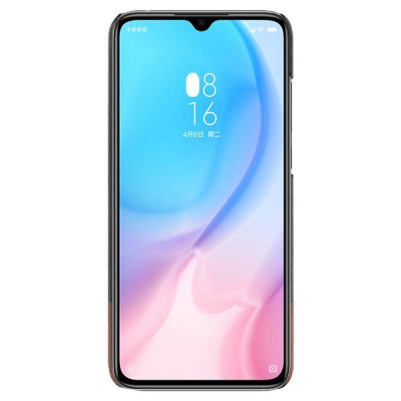 Κάλυμμα Για Xiaomi Mi 9 Lite Μαύρο Σειρά Εφέ Δέρματος Imak Ruiyi