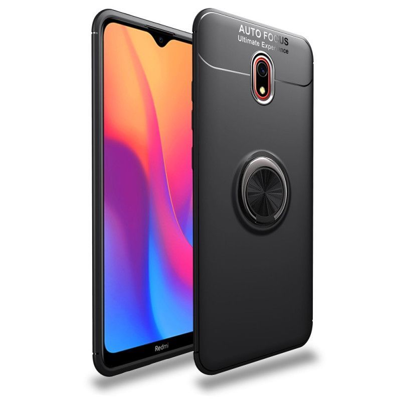 Κάλυμμα Για Xiaomi Redmi 8A Μαύρο Μαγνητικός Δακτύλιος Lenuo