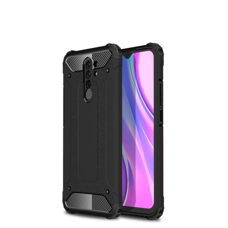 Κάλυμμα Για Xiaomi Redmi 9 Μαύρο Επιζών