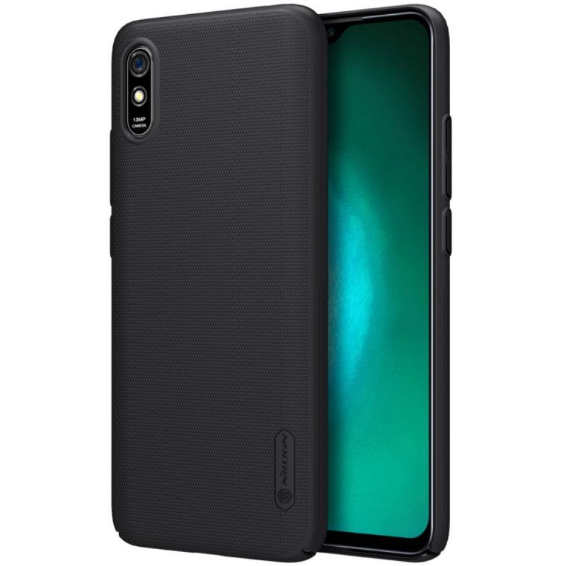 Κάλυμμα Για Xiaomi Redmi 9A Μαύρο Σκληρό Παγωμένο Νίλκιν