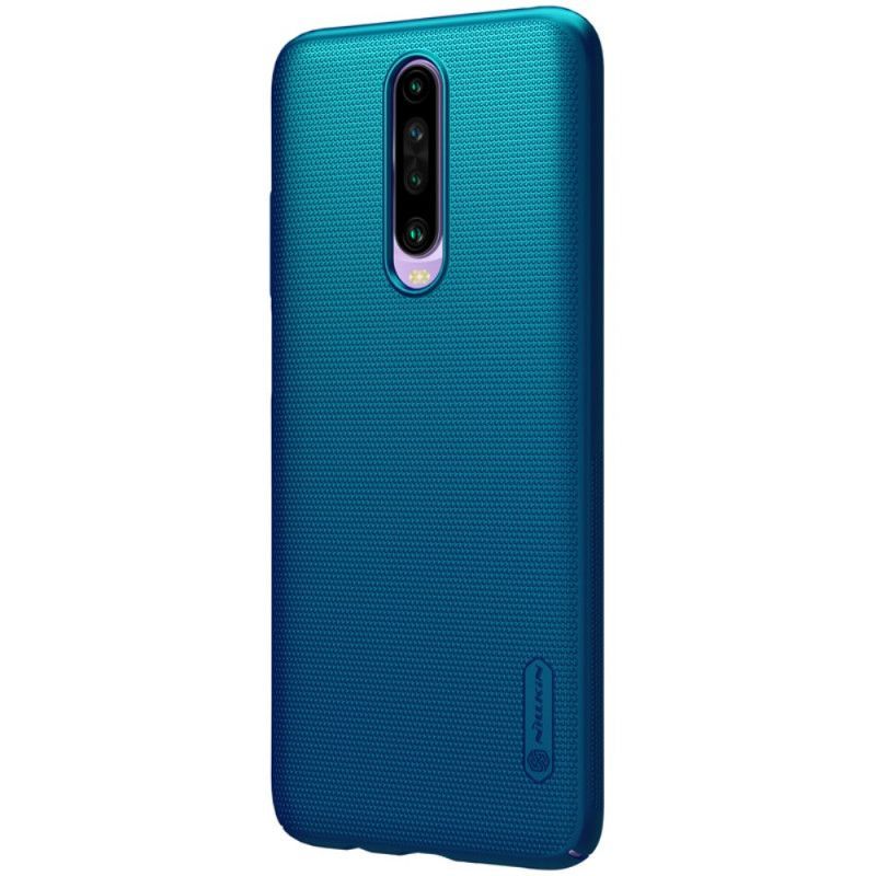 Κάλυμμα Για Xiaomi Redmi K30 Μαύρο Σκληρό Παγωμένο Νίλκιν