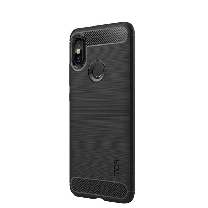 Κάλυμμα Για Xiaomi Redmi Note 5 Μαύρο Βουρτσισμένη Ίνα Άνθρακα