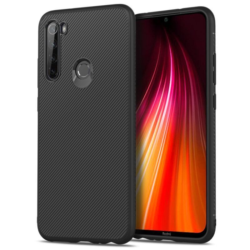 Κάλυμμα Για Xiaomi Redmi Note 8 Μαύρο Τζαζ Σειρά Twill