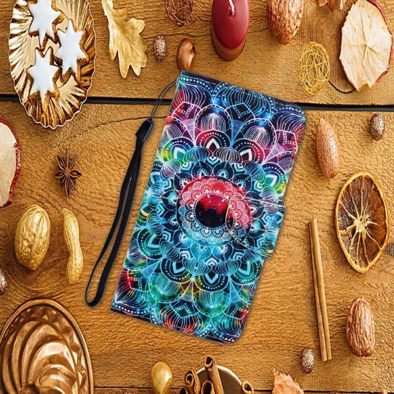 Κάλυμμα Με Λουράκι Xiaomi Redmi Note 9 Pro Flashy Mandala