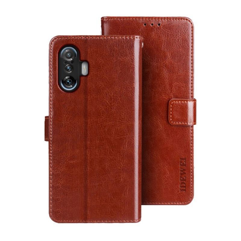 Κάλυμμα Poco F3 / Xiaomi Mi 11I 5G Faux Leather Idewei