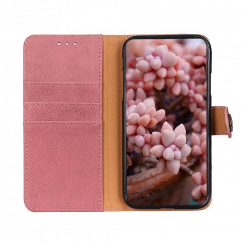 Κάλυμμα Xiaomi 11 Lite 5G Ne/Mi 11 Lite 4G/5G Faux Leather Khazneh Button