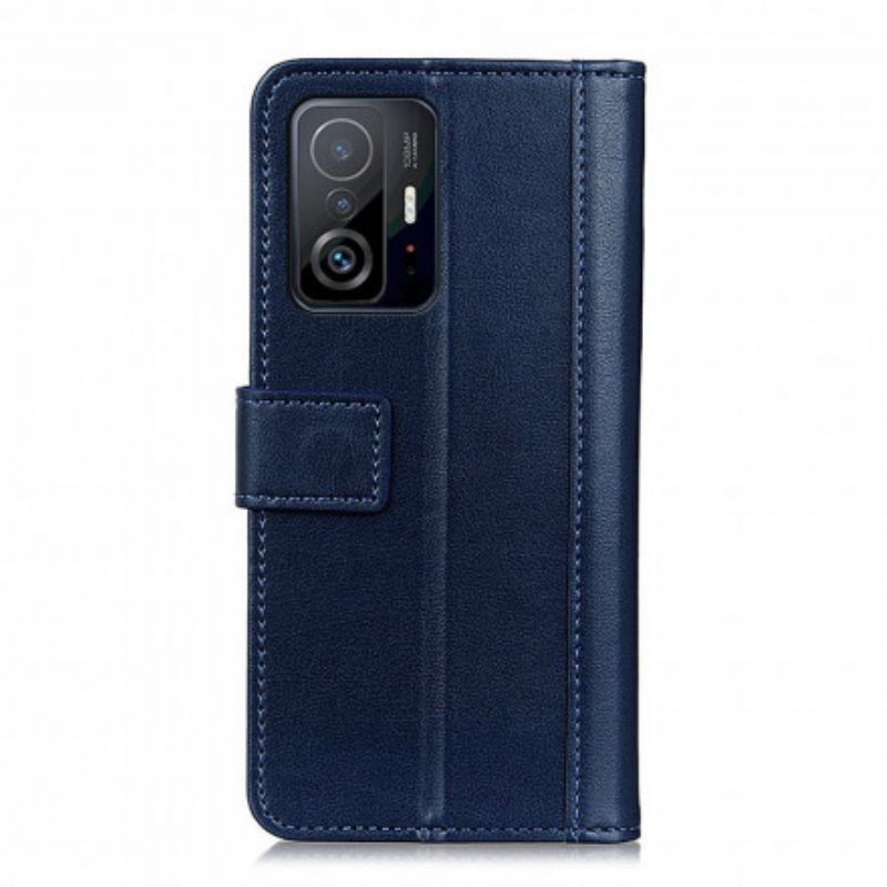 Κάλυμμα Xiaomi 11T / 11T Pro Έγχρωμη Έκδοση Split Leather