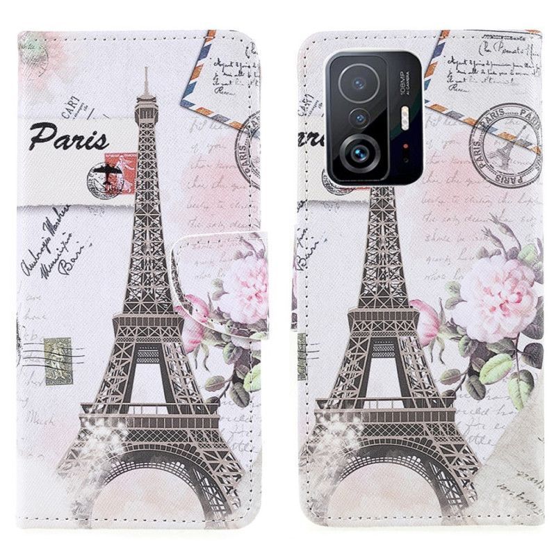 Κάλυμμα Xiaomi 11T / 11T Pro Eiffel Tower Retro