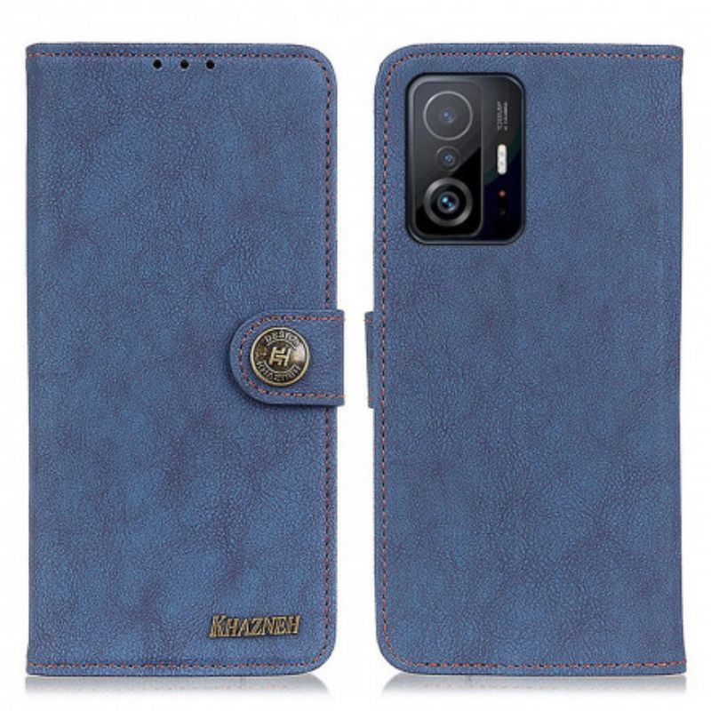 Κάλυμμα Xiaomi 11T / 11T Pro Faux Leather Khazneh