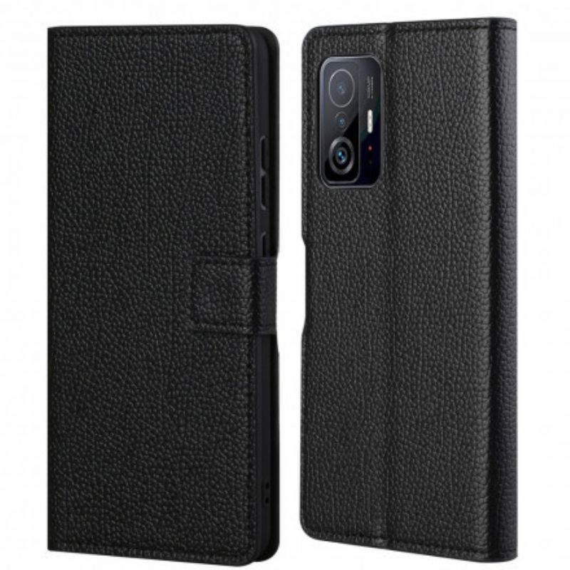 Κάλυμμα Xiaomi 11T / 11T Pro Lychee Grain Leather Effect