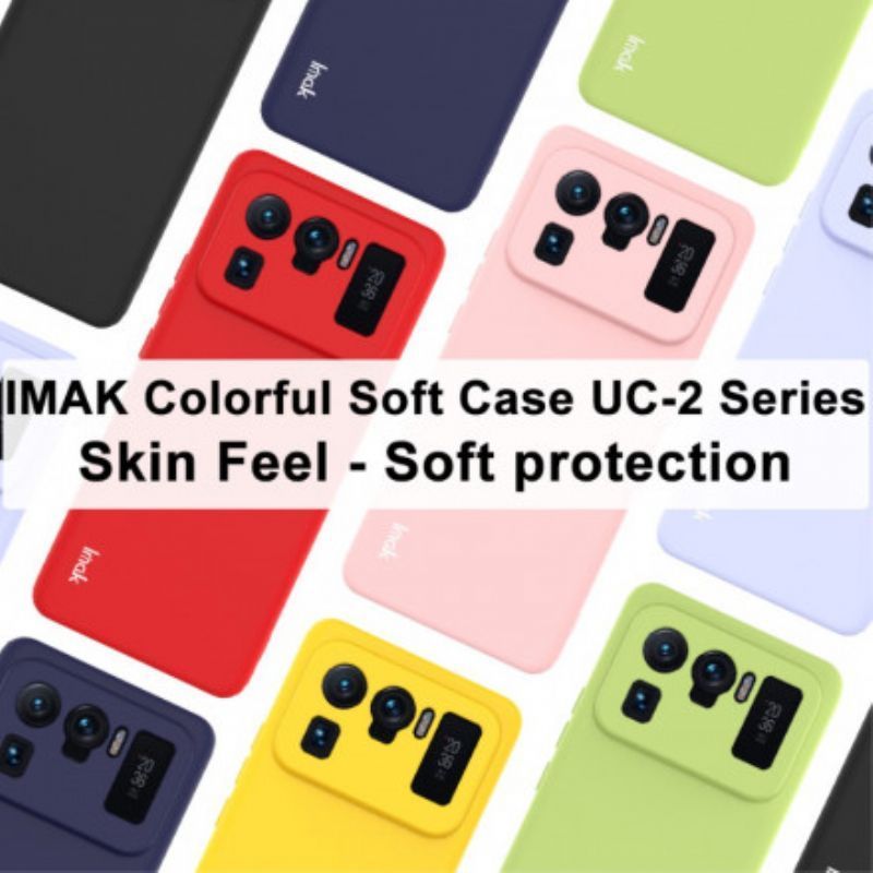 Κάλυμμα Xiaomi Mi 11 Ultra Μαύρο Uc-2 Series Σιλικόνη Ματ Imak σιλικόνης