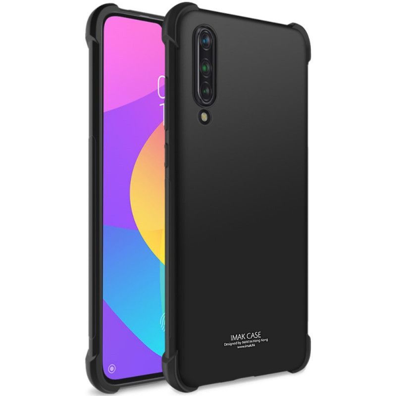 Κάλυμμα Xiaomi Mi 9 Lite Μαύρο Με Ταινία Οθόνης Imak