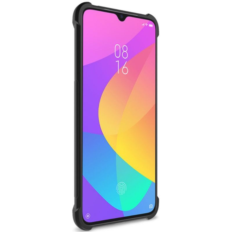 Κάλυμμα Xiaomi Mi 9 Lite Μαύρο Με Ταινία Οθόνης Imak