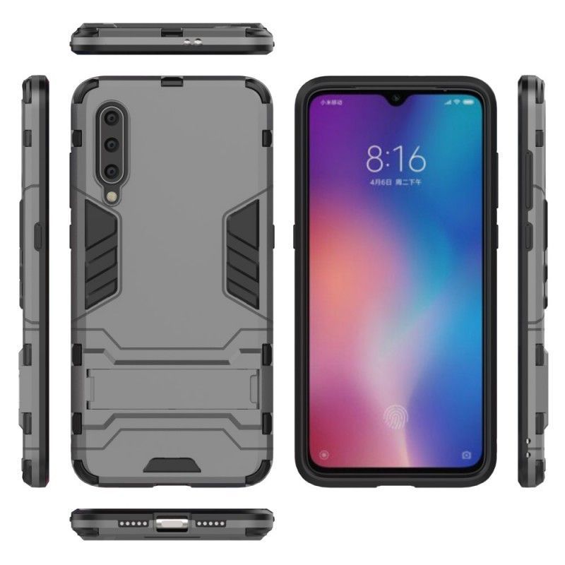 Κάλυμμα Xiaomi Mi 9 Μαύρο Εξαιρετικά Ανθεκτική Γλώσσα