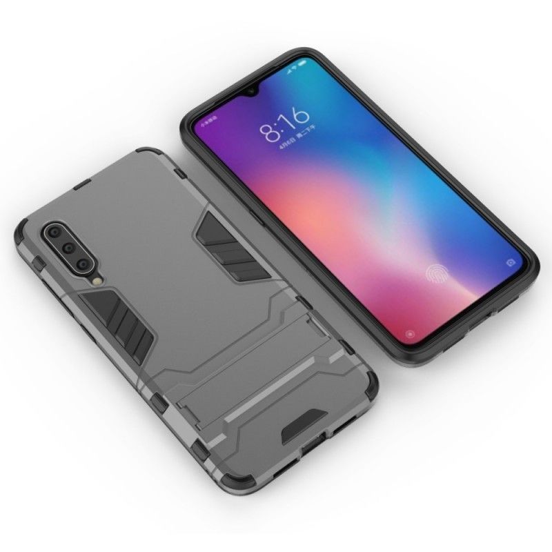 Κάλυμμα Xiaomi Mi 9 Μαύρο Εξαιρετικά Ανθεκτική Γλώσσα