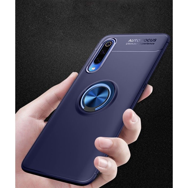 Κάλυμμα Xiaomi Mi 9 Μαύρο Περιστρεφόμενος Δακτύλιος